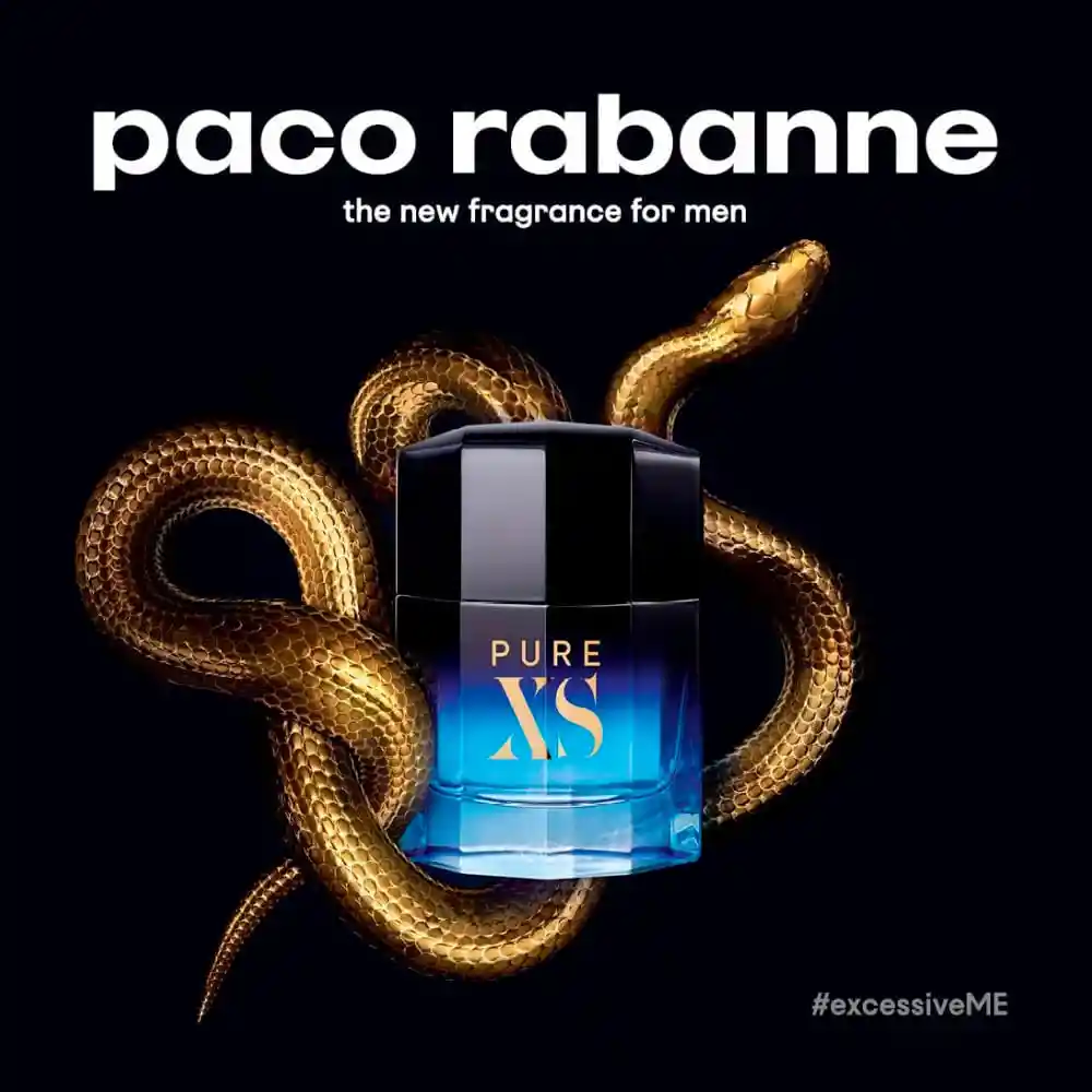 Paco Rabanne Perfume Pure Xs 100Ml Hombre Original Garant