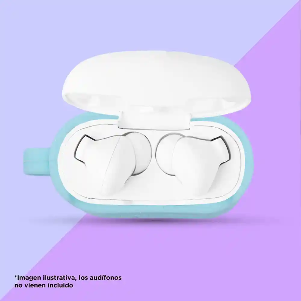 Miniso Estuche Para Airpods Pro Mini Family Azul