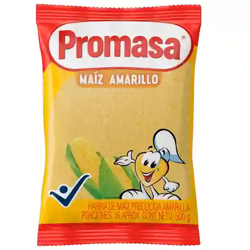 Promasa Harina Precocida Maíz Amarilla 500g