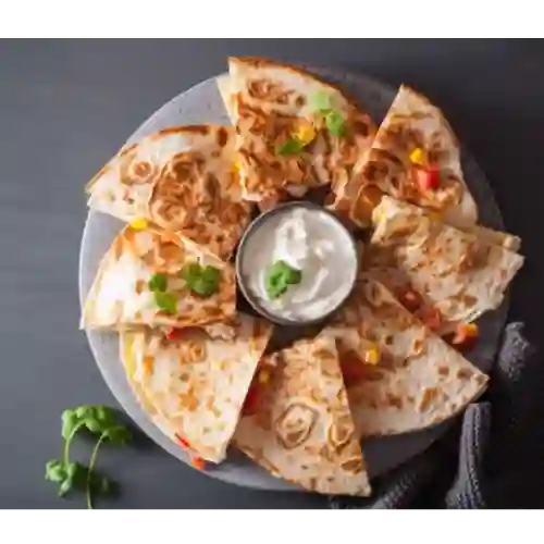 Quesadillas Florista + Mr Tea