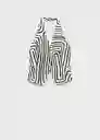 Top Doty Crudo Talla L Mujer Mango
