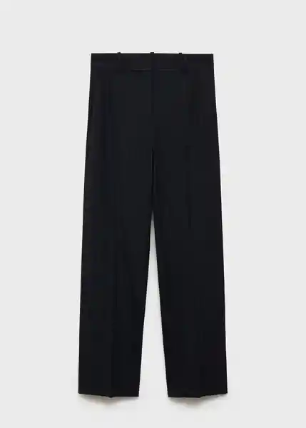 Pantalón Bergen Navy Talla 34 Mujer Mango