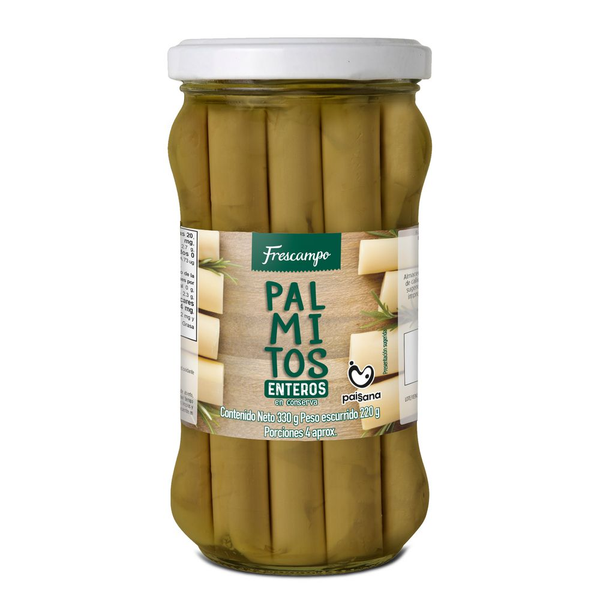 Palmitos Enteros Frescampo 330 g