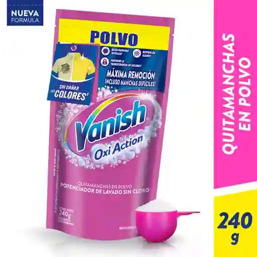 Vanish Quitamanchas para Ropa de Color con Oxi Action en Polvo