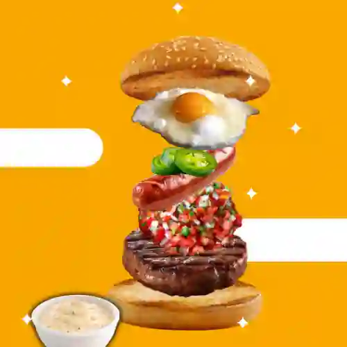 Hamburguesa Mexicana
