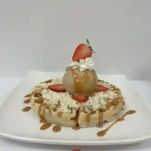 Waffles Arequi-queso