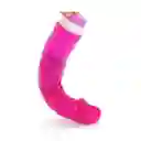 Vibrador Multi Velocidad Flexible Jelly Boy Fucsia