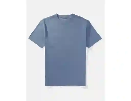 Camiseta Hombre en Azul Talla SMALL American Eagle