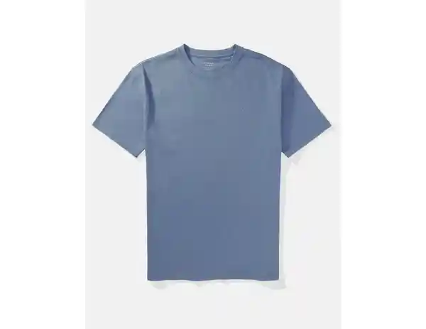 Camiseta Hombre en Azul Talla SMALL American Eagle