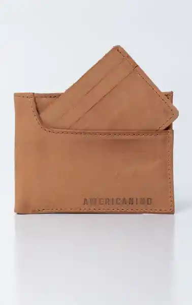 Billetera Unisex Café T no Aplica 772G500_CAF181336 Americanino