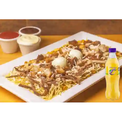 Mazorcada Mixta&Chicharroncitos +Quatro Org 400ML