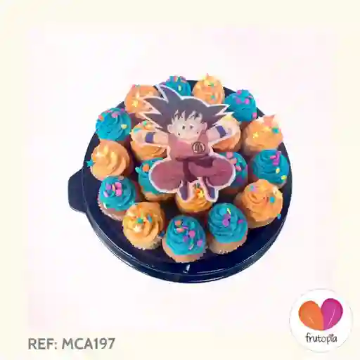 Minicupcakes x20 ref mca197 goku