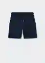 Short Funchal Navy Talla XL Hombre Mango