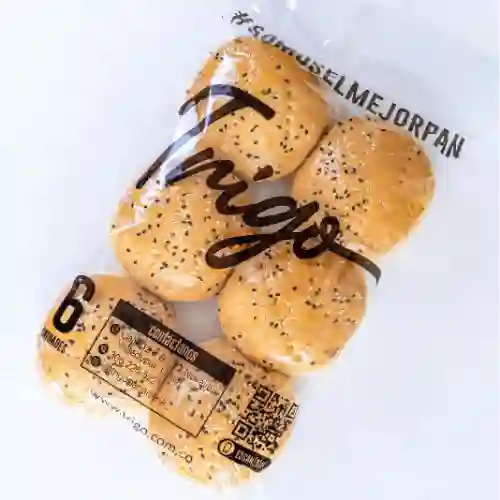 Pan de Papa X6 Unidades