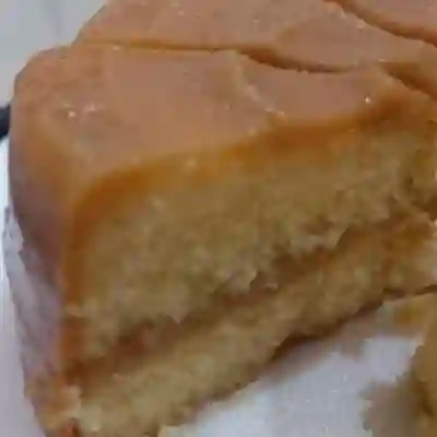 Porción torta de naranja