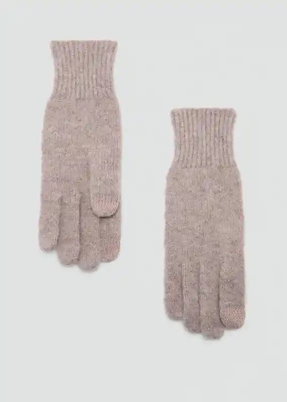 Guantes Beatriz Topo Talla 99 Mujer Mango