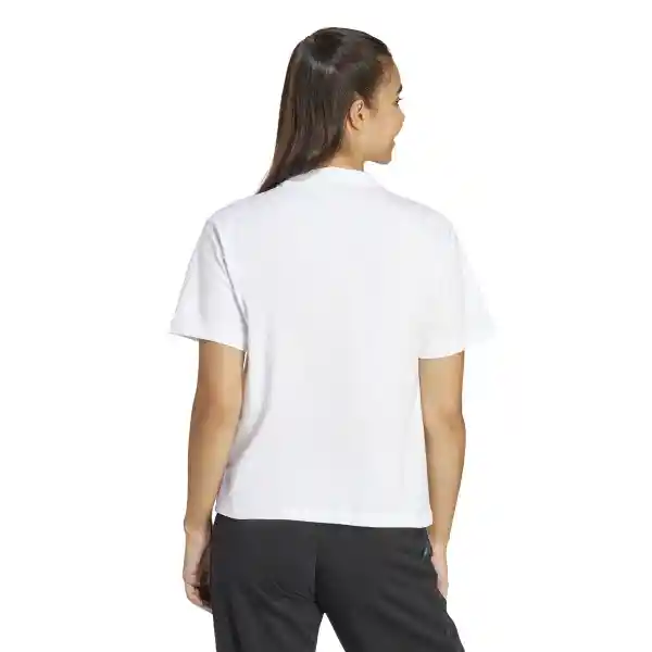 Adidas Camiseta Aop Tee Mujer Blanco Talla XS IN7314