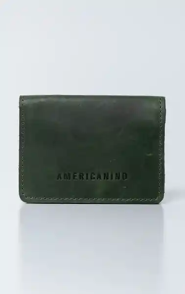 Billetera Unisex Verde T no Aplica 772G501_VER150522 Americanino