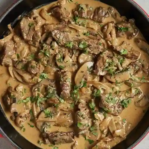 Pasta Stroganoff