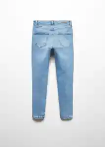 Jean Skinny5 Tejano Medio Talla 12 Niña Mango