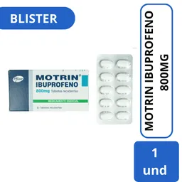 Motrin Pfizerantiinflamatorio Ibuprofeno (800 Mg)