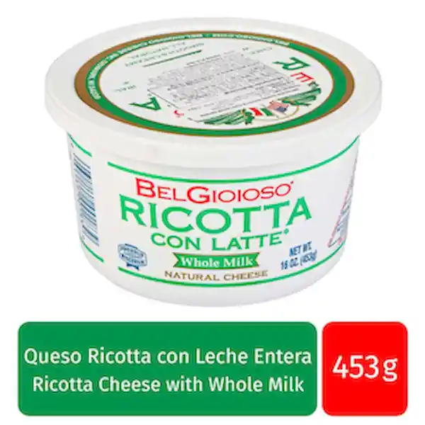 Belgioioso Queso Ricotta con Latte