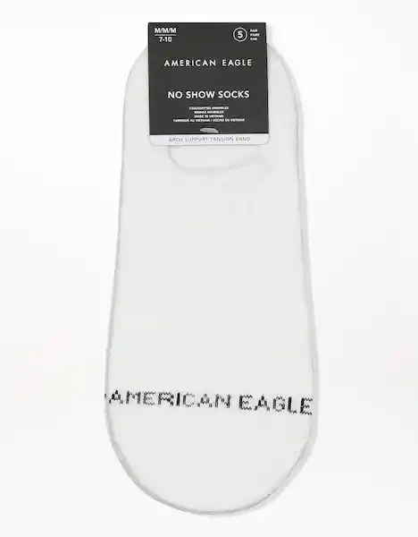 Set Medias Hombre Blanco T-MEDIUM 400375183542 American Eagle