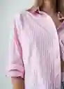 Camisa Sira Mujer Rosa Bonbon Claro T S 012G385 Naf Naf