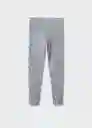 Leggings Eliop Gris Medio Vigoré Talla 10 Niñas Mango