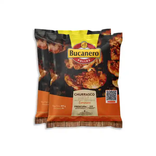 Bucanero Churrasco Marinado de Pollo Congelado