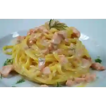 Spaghetti Salmón