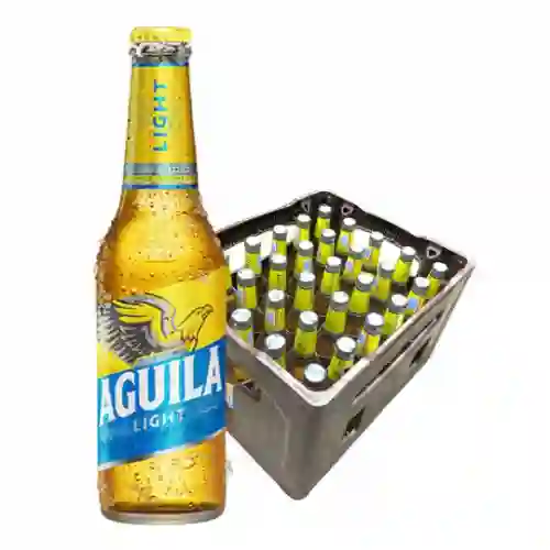 Canasta de Cerveza Aguila Light