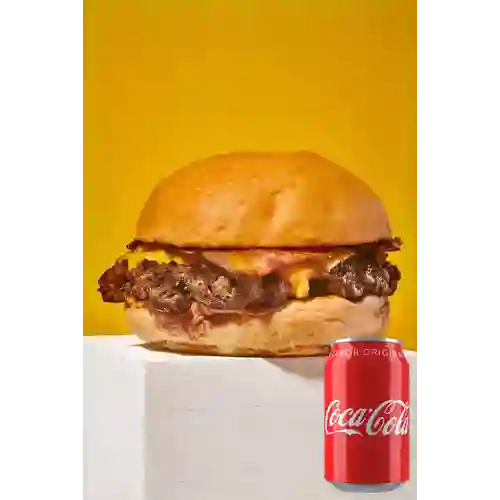 Combo Bacon Cheeseburger +Cocacola Orig 330 ml