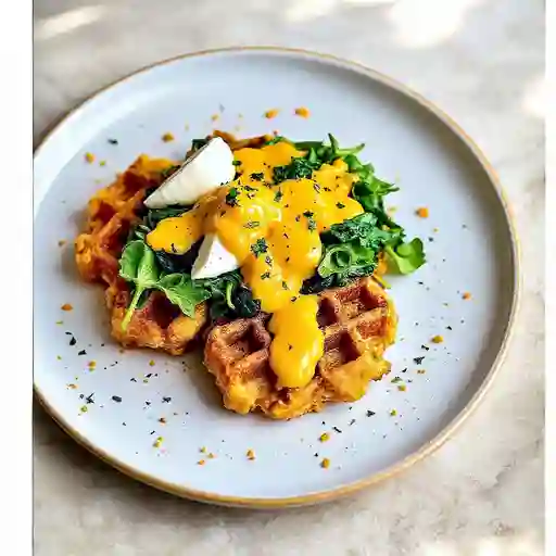 Pakora Waffles