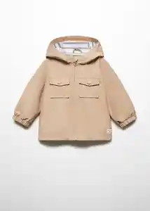 Abrigo Parka Noah Beige Talla 69 Niños Mango