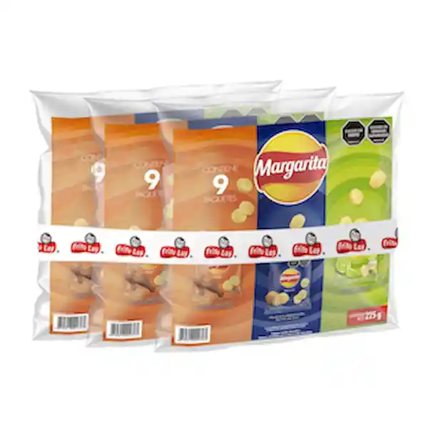 Margarita Pack Snack de Papas Surtidas de Sabores