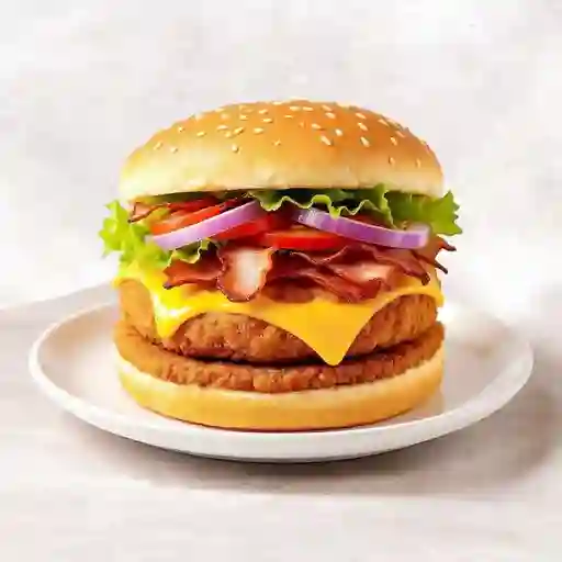 Hamburguesa De Pollo Crispy