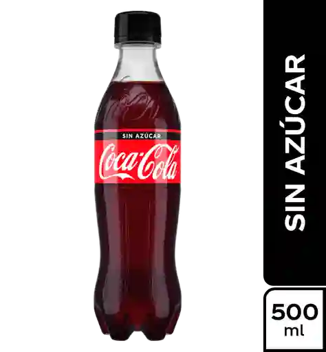 Coca-cola sin azúcar 500 ml