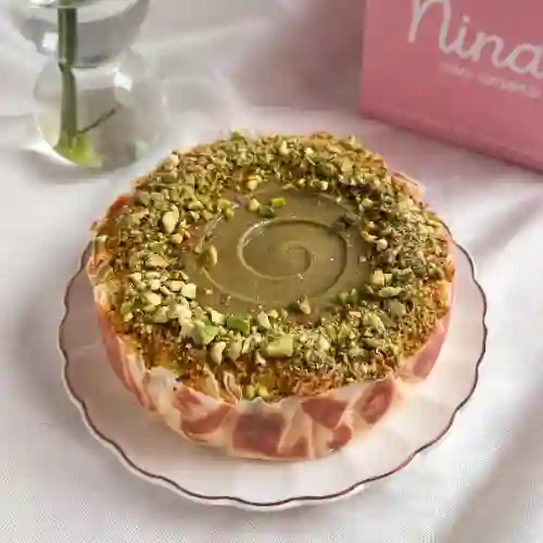 Mini Tarta Vasca Pistacho