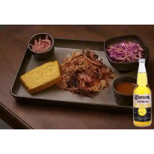 Combo Corte Pulled Pork + Corona