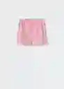 Short Amber-H Rojo Talla 08 Niñas Mango