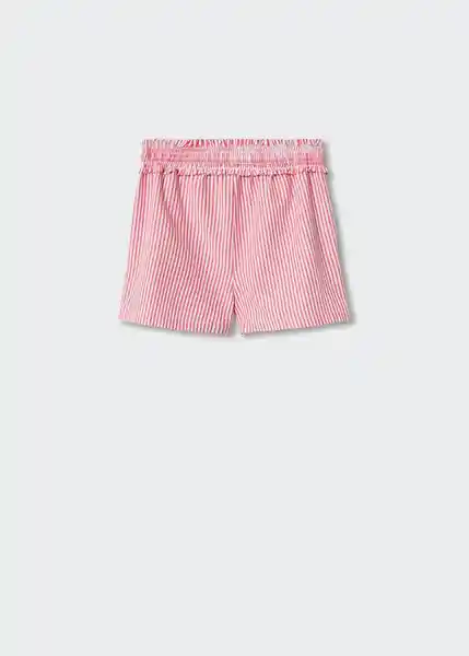 Short Amber-H Rojo Talla 08 Niñas Mango