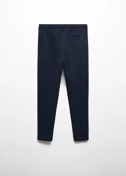 Pantalón Cugat Navy Talla 07 Niños Mango