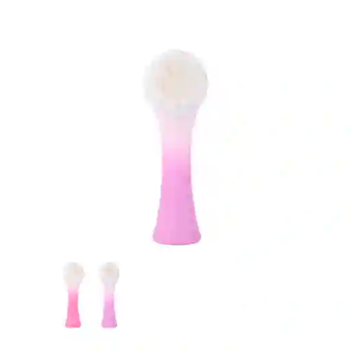 Cepillo de Limpieza Facial de Dos Cabezas Con Degradado Miniso