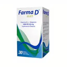 Farma D Mag Suplemento Dietario (1000 UI/160 mg)