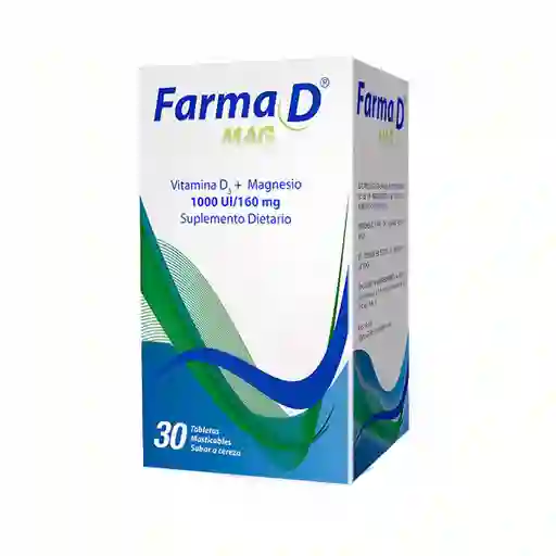 Farma D Mag Suplemento Dietario (1000 UI/160 mg)
