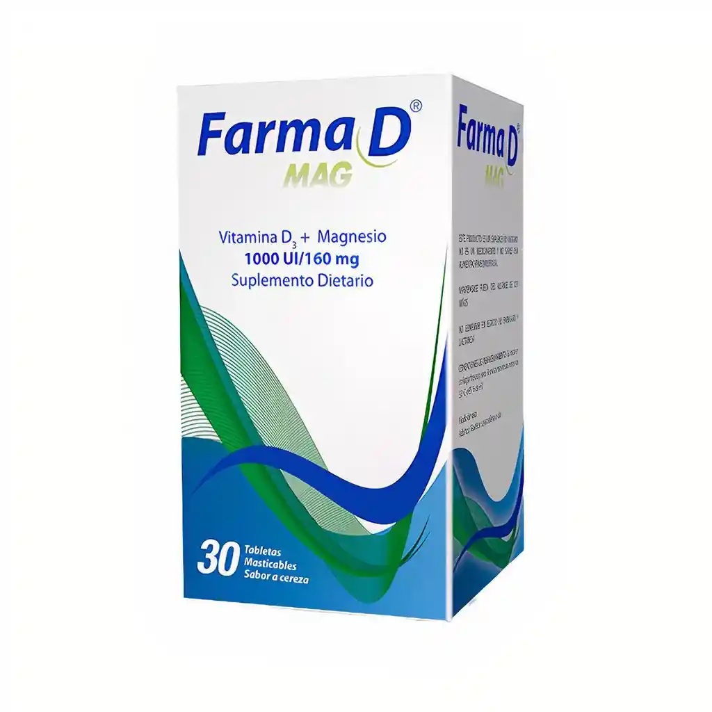 Farma D Mag Suplemento Dietario (1000 UI/160 mg)