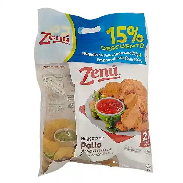 Zenú Nuggets Pollo Apanado