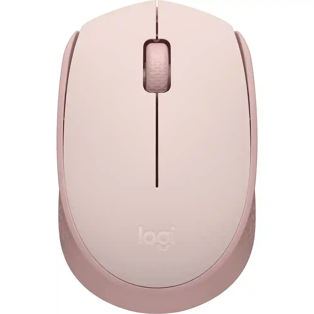 Logitech Mouse M170 Inalámbrico Rosado