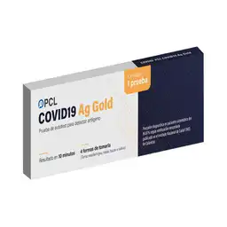 PCL Prueba para Covid 19 Antígeno Gold